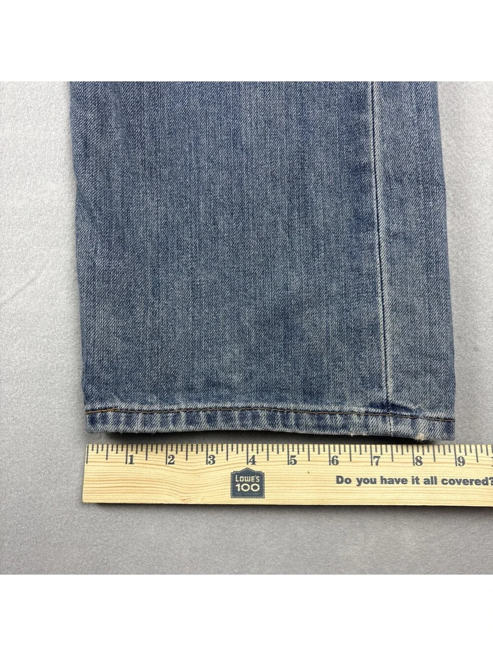 Levi's 569 Loose Straight Jeans 34x31 Blue Faded Whiskers Baggy Relaxed Y2K